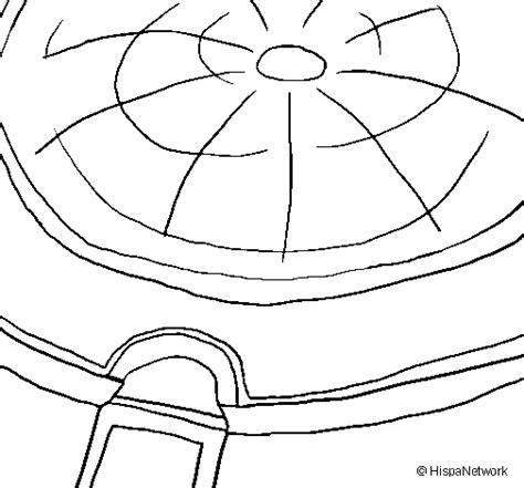 Dibujo de Cúpula del Panteón para Colorear - Dibujos.net: Dibujar Fácil con este Paso a Paso, dibujos de Una Parabola Dibujo Tecnico, como dibujar Una Parabola Dibujo Tecnico para colorear e imprimir