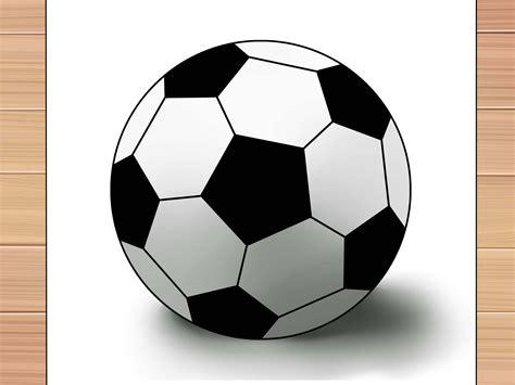 3 Ways to Draw a Soccer Ball - wikiHow: Dibujar Fácil, dibujos de Una Pelota En 3D, como dibujar Una Pelota En 3D para colorear e imprimir