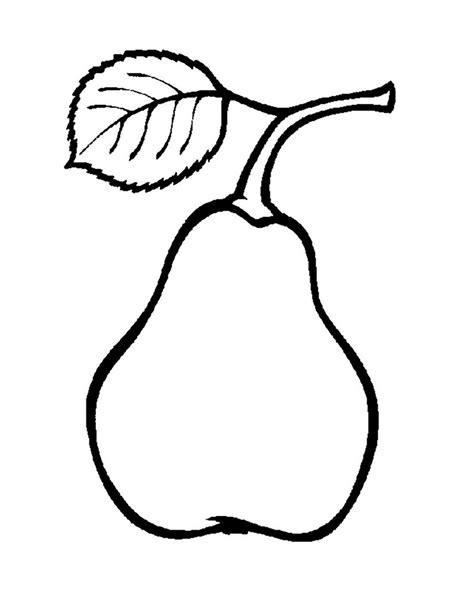 Dibujo para imprimir y colorear de una pera: Aprende como Dibujar Fácil, dibujos de Una Pera Para Niños, como dibujar Una Pera Para Niños paso a paso para colorear