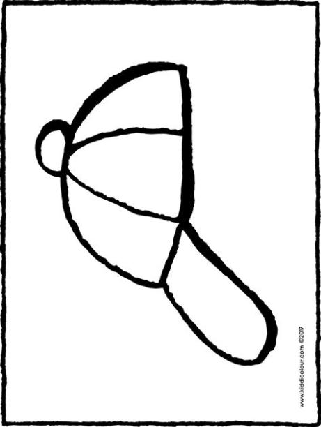 una gorra - kiddicolour: Dibujar Fácil, dibujos de Una Persona Con Gorra, como dibujar Una Persona Con Gorra para colorear e imprimir