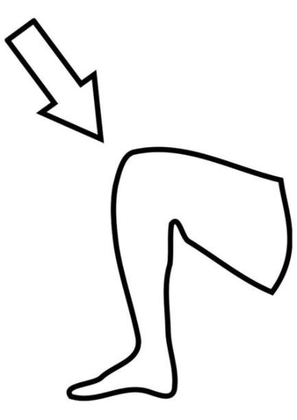Disegno da colorare ginocchio - Disegni Da Colorare E: Dibujar Fácil con este Paso a Paso, dibujos de Una Persona De Rodillas, como dibujar Una Persona De Rodillas para colorear