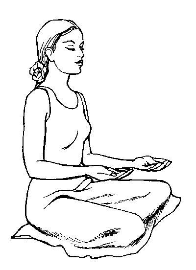 Grupo de Reiki | 5 Dicas Poderosas Para Aumentar a: Aprender como Dibujar y Colorear Fácil con este Paso a Paso, dibujos de Una Persona Meditando, como dibujar Una Persona Meditando para colorear