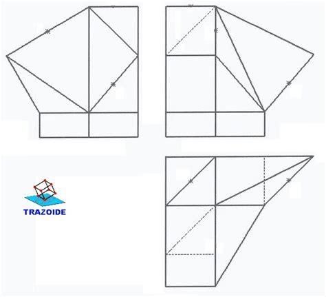Perspectiva isométrica de pieza difícil - 922 - Trazoide: Aprende como Dibujar Fácil, dibujos de Una Pieza En Isometrica, como dibujar Una Pieza En Isometrica para colorear