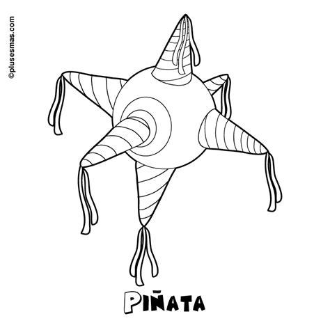 Piñata para colorear: Dibujar Fácil, dibujos de Una Piñata, como dibujar Una Piñata para colorear e imprimir