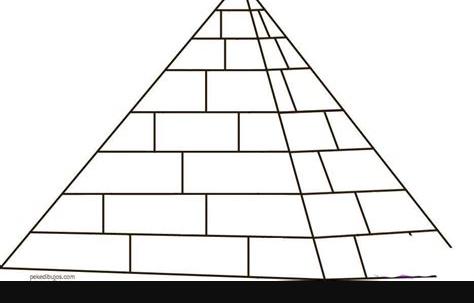 Cómo dibujar Una Piramide Egipcia 】 Paso a Paso Muy Fácil 2023 - Dibuja  Fácil