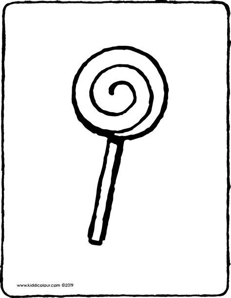 una piruleta - kiddicolour: Dibujar Fácil con este Paso a Paso, dibujos de Una Piruleta, como dibujar Una Piruleta para colorear