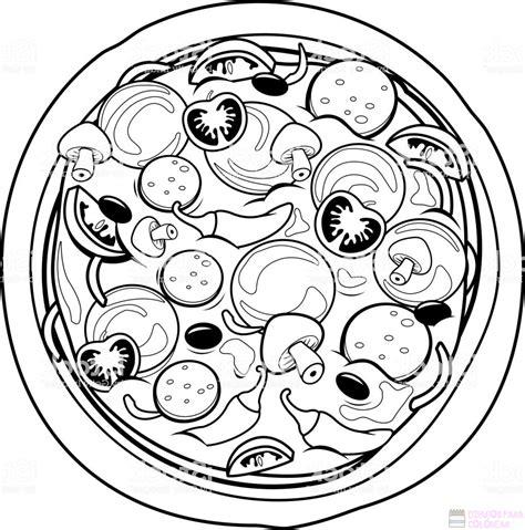 ᐈ Dibujos de Pizzas【TOP 30】Un delicioso boceto: Aprender a Dibujar Fácil, dibujos de Una Pizzeria, como dibujar Una Pizzeria paso a paso para colorear