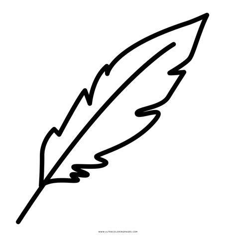 Dibujo De Pluma Para Colorear - Ultra Coloring Pages: Aprende a Dibujar y Colorear Fácil, dibujos de Una Pluma De Ave, como dibujar Una Pluma De Ave para colorear