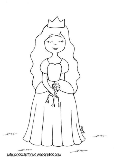 princesa de sant jordi per pintar - Cerca amb Google: Dibujar Fácil con este Paso a Paso, dibujos de Una Princesa De Sant Jordi, como dibujar Una Princesa De Sant Jordi para colorear e imprimir