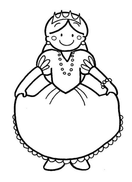 Princesa | Dibujos. Jordi. Edad media: Dibujar y Colorear Fácil, dibujos de Una Princesa De Sant Jordi, como dibujar Una Princesa De Sant Jordi para colorear