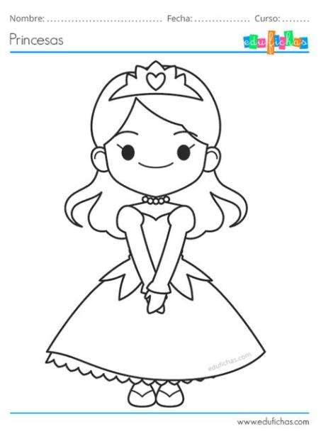 Dibujos Princesas Para Colorear E Imprimir – Dibujos De: Aprender como Dibujar Fácil, dibujos de Una Princesa Para Niños, como dibujar Una Princesa Para Niños para colorear