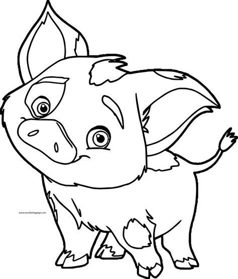 Pua Pig Disney Coloring Page (con imágenes) | Dibujos de: Dibujar Fácil con este Paso a Paso, dibujos de Una Pua, como dibujar Una Pua para colorear e imprimir
