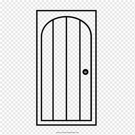 Dibujo De Una Puerta - Vector De Dibujos Animados Doodle: Dibujar Fácil, dibujos de Una Puerta Corredera En Un Plano, como dibujar Una Puerta Corredera En Un Plano para colorear e imprimir