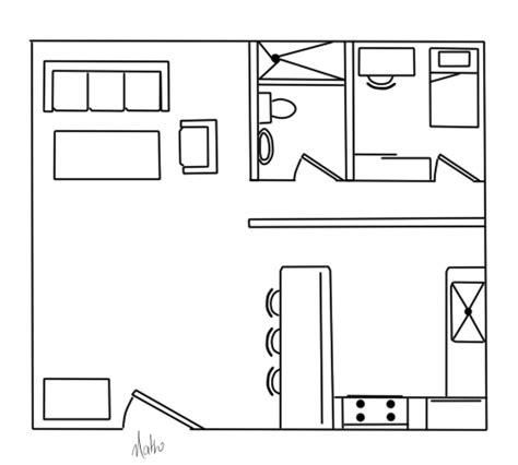 Croquis Piso 5 Puerta C by NathwasHere on DeviantArt: Aprender como Dibujar y Colorear Fácil, dibujos de Una Puerta En Un Plano Arquitectonico, como dibujar Una Puerta En Un Plano Arquitectonico paso a paso para colorear