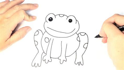 Cómo dibujar una Rana para niños paso a paso | Dibujo de: Dibujar y Colorear Fácil, dibujos de Una Rana Paso Por Paso, como dibujar Una Rana Paso Por Paso para colorear
