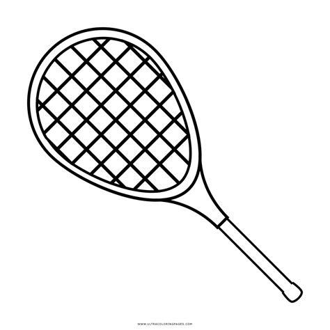 Dibujo De Raqueta Para Colorear: Aprende como Dibujar y Colorear Fácil, dibujos de Una Raqueta De Tenis, como dibujar Una Raqueta De Tenis paso a paso para colorear