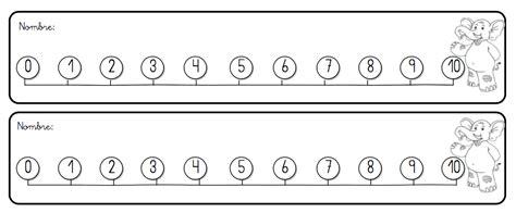 Rectas numéricas hasta el 10 para personalizar - Aula PT: Dibujar y Colorear Fácil con este Paso a Paso, dibujos de Una Recta Numerica, como dibujar Una Recta Numerica para colorear
