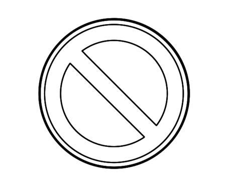 Dibujo de Estacionamiento prohibido para Colorear: Dibujar Fácil, dibujos de Una Señal De Prohibido, como dibujar Una Señal De Prohibido para colorear