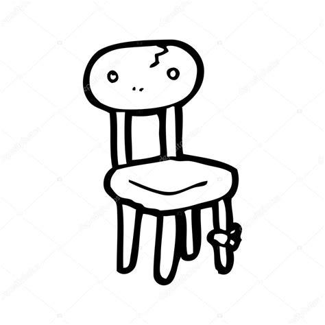 Dibujos animados de silla rota vieja escuela — Vector de: Aprender como Dibujar Fácil, dibujos de Una Silla Rota, como dibujar Una Silla Rota para colorear