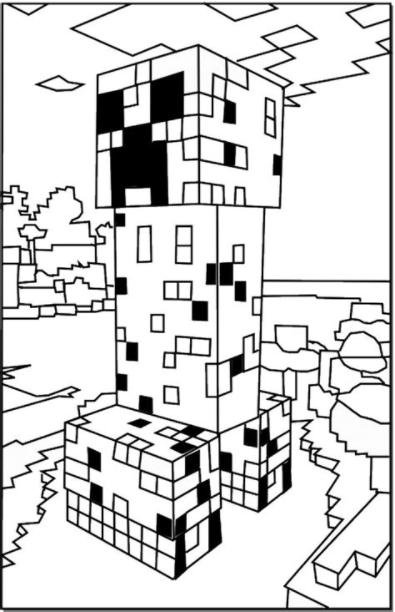 Minecraft Tnt Coloring Pages | Майнкрафт: Aprende a Dibujar Fácil con este Paso a Paso, dibujos de Una Tnt De Minecraft, como dibujar Una Tnt De Minecraft para colorear e imprimir