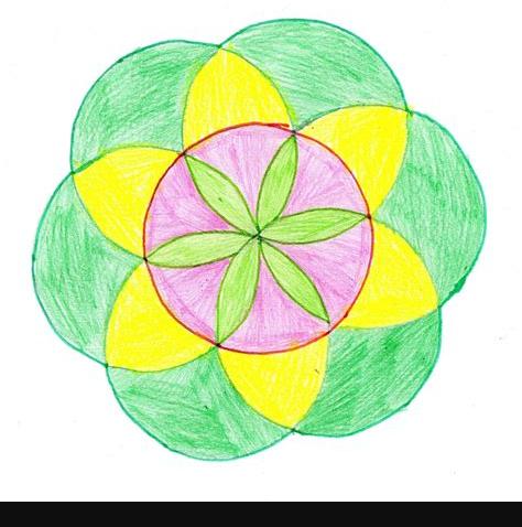 6º C. CURSO 2015/2016: DIBUJO CON COMPÁS. FIGURA CON: Aprende como Dibujar Fácil, dibujos de Una Triqueta Con Compas, como dibujar Una Triqueta Con Compas para colorear