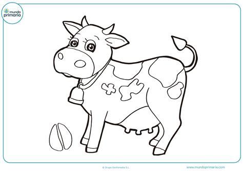 Dibujos de Vacas para Colorear 【Imprimir y Pintar】: Aprender como Dibujar y Colorear Fácil con este Paso a Paso, dibujos de Una Vaca Niños, como dibujar Una Vaca Niños para colorear