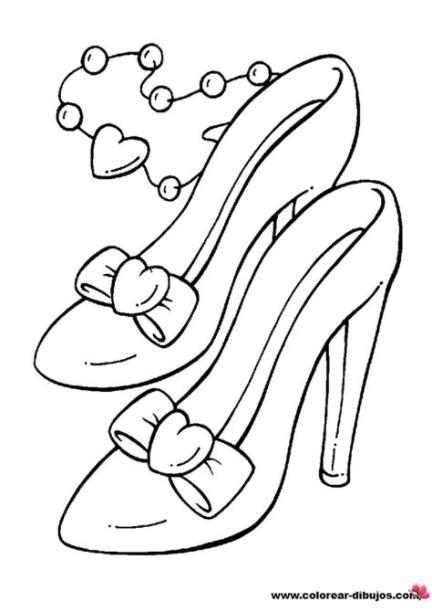 Dibujos de zapatos para colorear – WIKIPEKES: Aprender a Dibujar Fácil con este Paso a Paso, dibujos de Una Zapatilla, como dibujar Una Zapatilla paso a paso para colorear