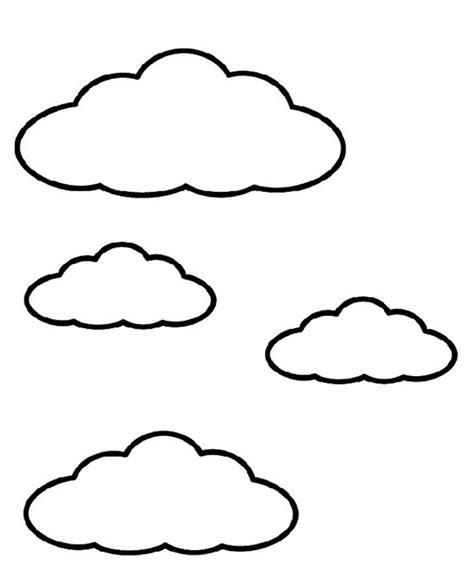 Dibujos de Nubes para colorear - Colorear24.com: Aprender como Dibujar y Colorear Fácil con este Paso a Paso, dibujos de Unas Nubes, como dibujar Unas Nubes paso a paso para colorear