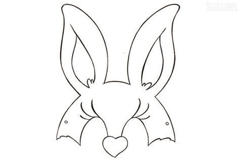 Cara de conejo para colorear e imprimir: Dibujar Fácil con este Paso a Paso, dibujos de Unas Orejas De Conejo, como dibujar Unas Orejas De Conejo para colorear