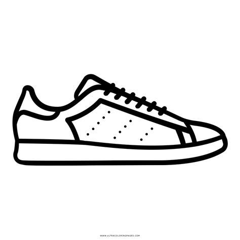 Dibujo De Zapatilla De Deporte Para Colorear - Ultra: Dibujar Fácil, dibujos de Unas Zapatillas De Deporte, como dibujar Unas Zapatillas De Deporte para colorear