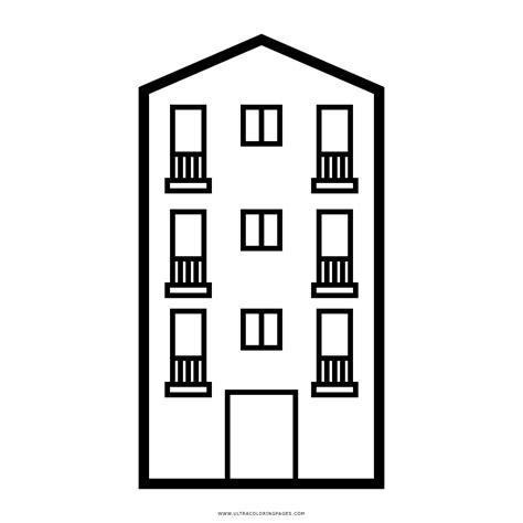 Dibujo De Edificio Para Colorear - Ultra Coloring Pages: Aprender a Dibujar y Colorear Fácil, dibujos de Unos Edificios, como dibujar Unos Edificios para colorear