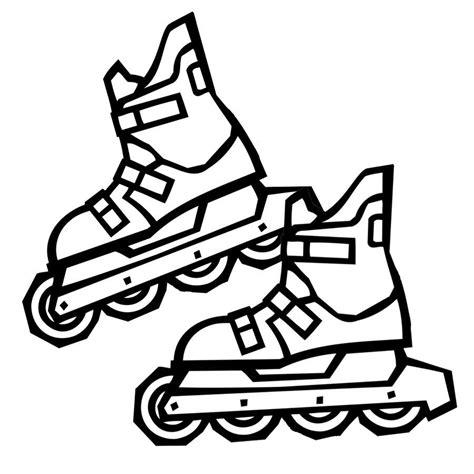 Dibujo de patines de ruedas para pintar: Dibujar Fácil, dibujos de Unos Patines, como dibujar Unos Patines paso a paso para colorear
