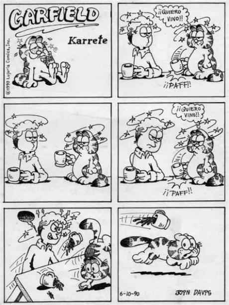 📚 11 Historietas de Garfield (EJEMPLOS GRACIOSOS: Aprende a Dibujar Fácil con este Paso a Paso, dibujos de Viñetas De Comics, como dibujar Viñetas De Comics para colorear e imprimir