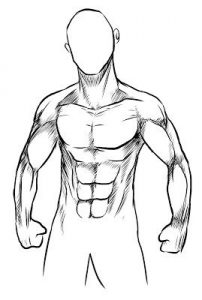 Cómo Dibuja Musculos Fácil Paso a Paso