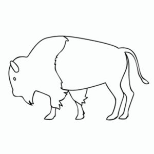 Cómo Dibujar Un Búfalo Paso a Paso Fácil