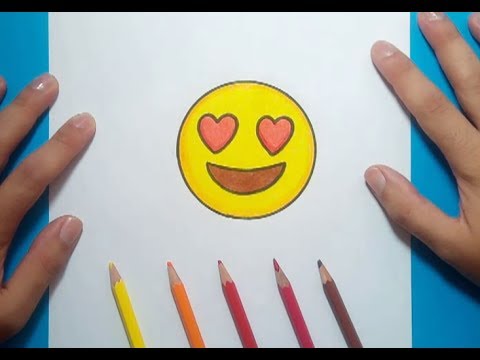 Cómo Dibujar Un Emoji Paso a Paso Fácil