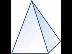Cómo Dibujar Una Pirámide Cuadrangular Fácil Paso a Paso
