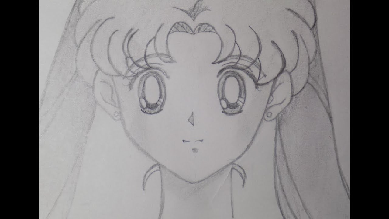 Dibujar Sailor Moon Paso a Paso Fácil