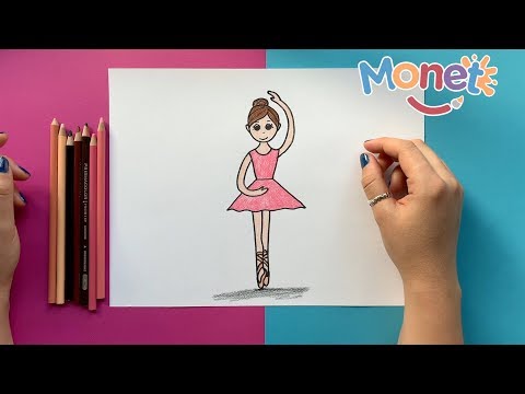 Dibujar Una Bailarina Fácil Paso a Paso