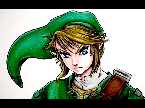 Dibuja A Link De The Legend Of Zelda Paso a Paso Fácil