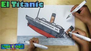 Cómo Dibuja El Titanic Paso a Paso Fácil