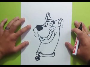 Dibuja Scooby Doo Fácil Paso a Paso