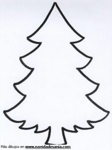 Dibujar Un Árbol De Navidad Fácil Paso a Paso