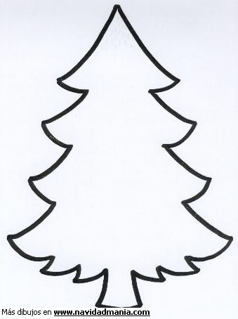 Dibujar Un Árbol De Navidad Fácil Paso a Paso