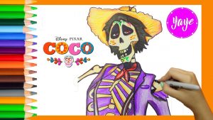 Cómo Dibuja A Hector De Coco Fácil Paso a Paso