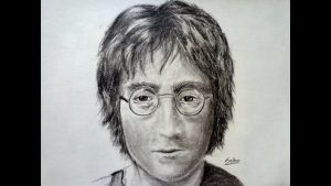 Dibuja A John Lennon Fácil Paso a Paso