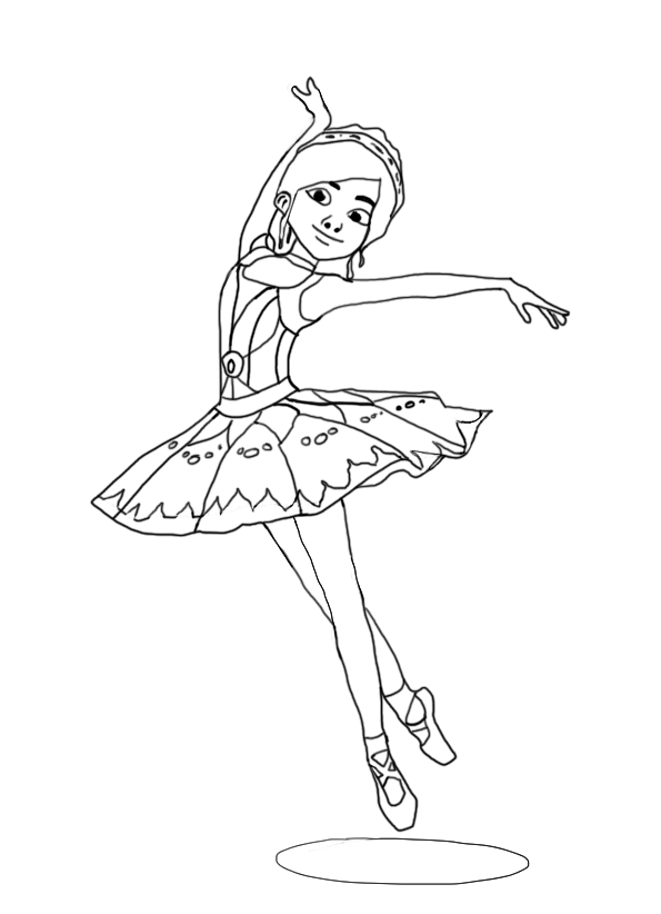 Cómo dibujar Ballerina 】 Paso a Paso Muy Fácil 2023 - Dibuja Fácil