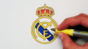 Dibujar El Escudo Del Real Madrid Fácil Paso a Paso