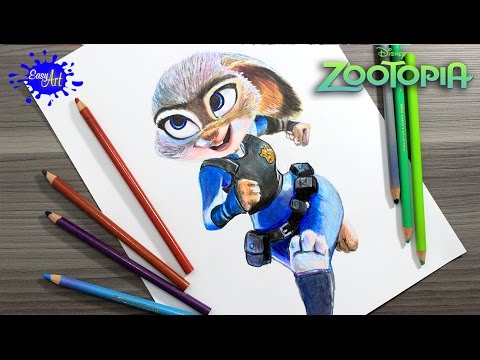 Dibuja Personajes De Zootropolis Fácil Paso a Paso