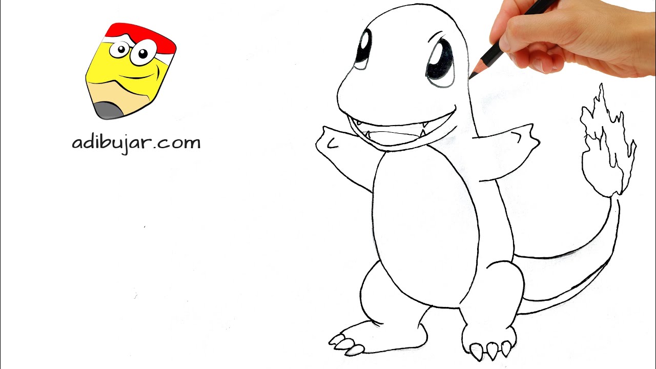 Dibujar Pokémon A Lápiz Paso a Paso Fácil